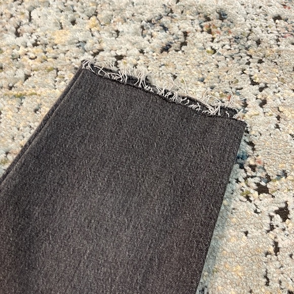Levi Wedgie Straight Distressed Gray - Picture 3 of 5